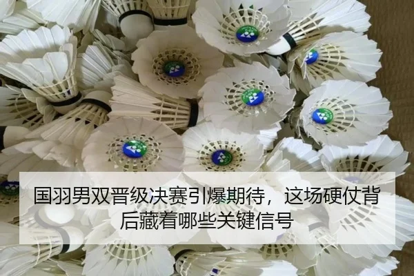 国羽男双晋级决赛引爆期待，这场硬仗背后藏着哪些关键信号